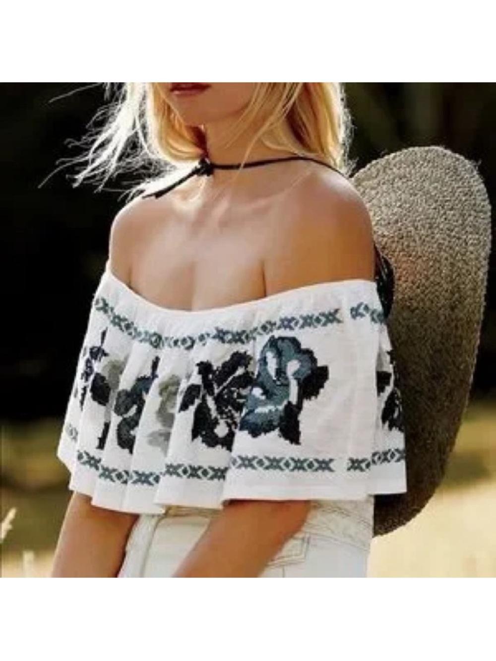 Free People To the Left Off shoulder top